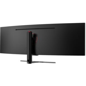 Monitor Gaming i lakuar LC-Power LC-M49-DFHD-144-C-Q / 49" UltraWide Full HD QLED 144 Hz 6 ms VA / DP HDMI / e zezë
