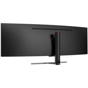 Monitor Gaming i lakuar LC-Power LC-M49-DFHD-144-C-Q / 49" UltraWide Full HD QLED 144 Hz 6 ms VA / DP HDMI / e zezë