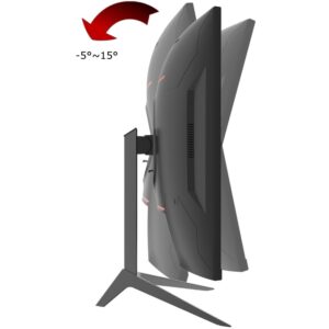 Monitor LC-Power LC-M32-QHD-165-V2 / 31.5″ / QHD / VA Curved / 16:9 / 165Hz / 4ms / HDMI + DP + Audio / E zezë