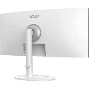 Monitor MSI Modern MD342CQPWDE / 34″ / UWQHD / VA / 21:9 / 120Hz / 4ms / HDMI + DP + USB-C + USB-Hub / E bardhë