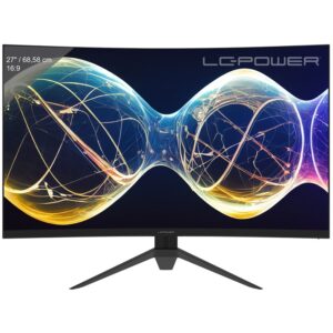 Monitor LC-Power LC-M27-FHD-165-C-V3 / 27″ / FHD / VA / 16:9 / 165Hz / 4ms / HDMI + DP / E zezë