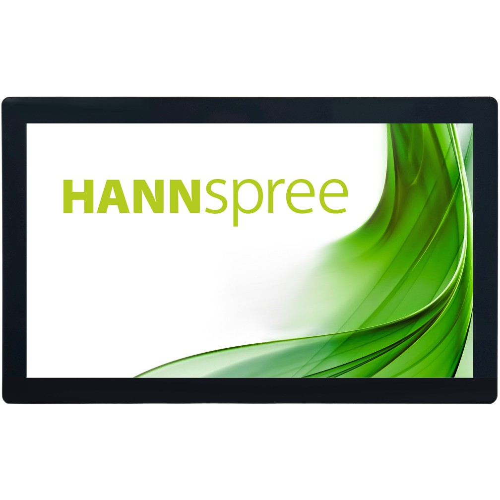 Monitor Hannspree HO165PTB / 15.6″ / FHD / IPS / 16:9 / 60Hz / 10-Point Multi-Touch / HDMI + DP + VGA / E zezë