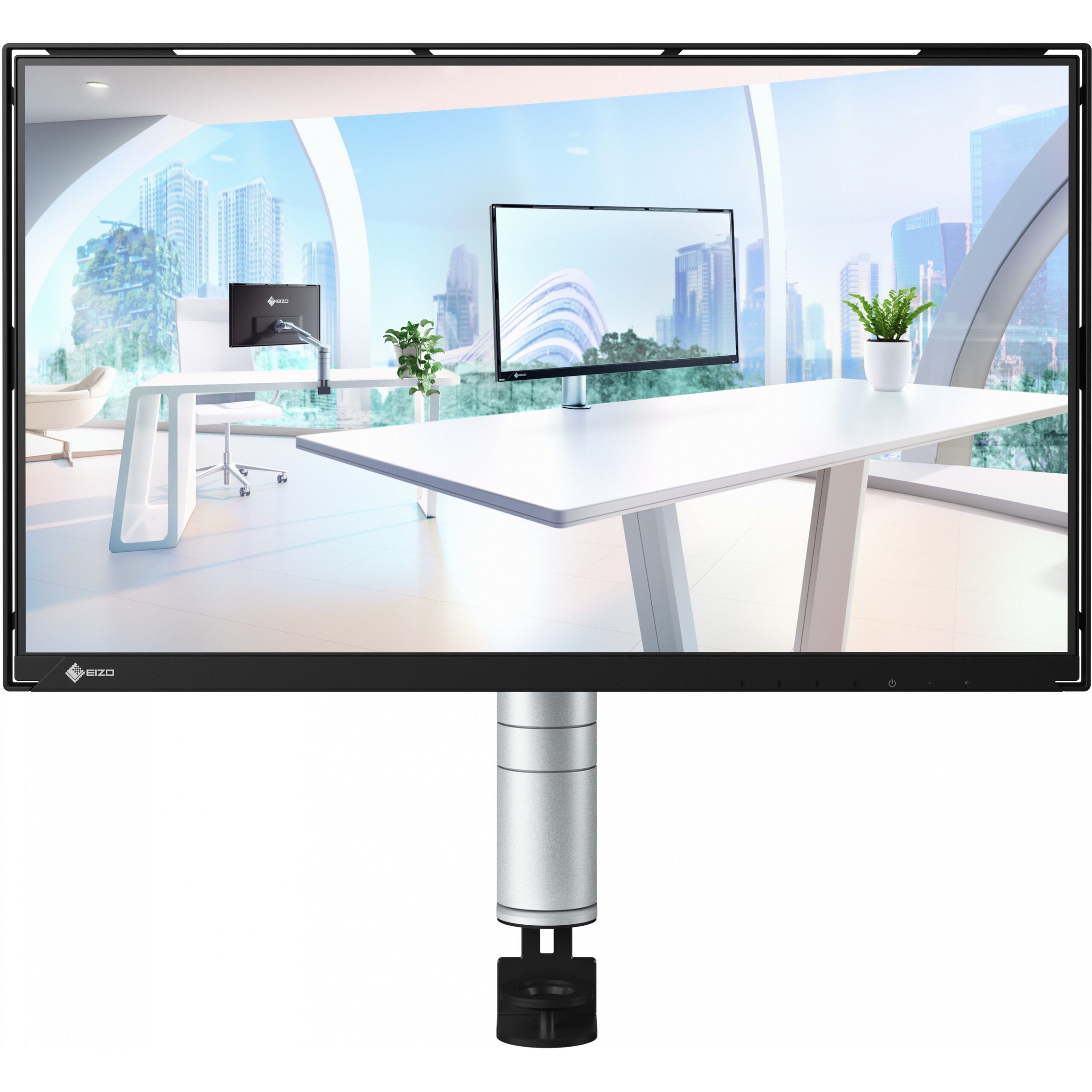 Monitor EIZO FlexScan EV2480 / 23.8″ / FHD / IPS / 16:9 / 60Hz / 5ms / 2× USB-C + HDMI + DP + USB-Hub / E zezë