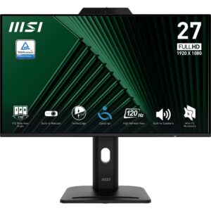 Monitor Gaming MSI PRO MP272PMG / 27" / Full HD IPS LCD / 120Hz / 4ms / HDMI + USB +DisplayPort / Zezë