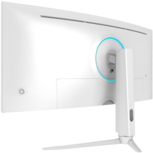 Monitor Gaming i lakuar LC-Power LC-M34-Q-C-PRO / 34" UltraWide Quad HD 350 Hz 3 ms VA Curved / DP HDMI USB-A/-C+RJ45 / hiri