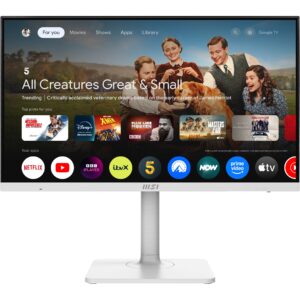 Monitor MSI Modern MD272UPSWDE / 27″ / UHD / IPS / 16:9 / 60Hz / 4ms / HDMI + DP + USB-C / E bardhë