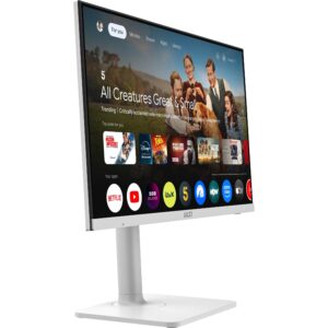 Monitor MSI Modern MD272UPSWDE / 27″ / UHD / IPS / 16:9 / 60Hz / 4ms / HDMI + DP + USB-C / E bardhë