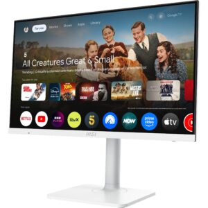 Monitor MSI Modern MD272UPSWDE / 27″ / UHD / IPS / 16:9 / 60Hz / 4ms / HDMI + DP + USB-C / E bardhë