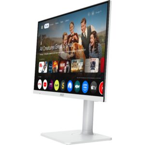 Monitor MSI Modern MD272UPSWDE / 27″ / UHD / IPS / 16:9 / 60Hz / 4ms / HDMI + DP + USB-C / E bardhë