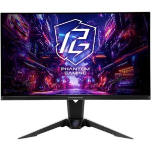 Monitor ASRock PGO27QFV / 27″ / QHD / IPS / 16:9 / 165Hz / 1ms / HDMI + DP + USB-C / E zezë