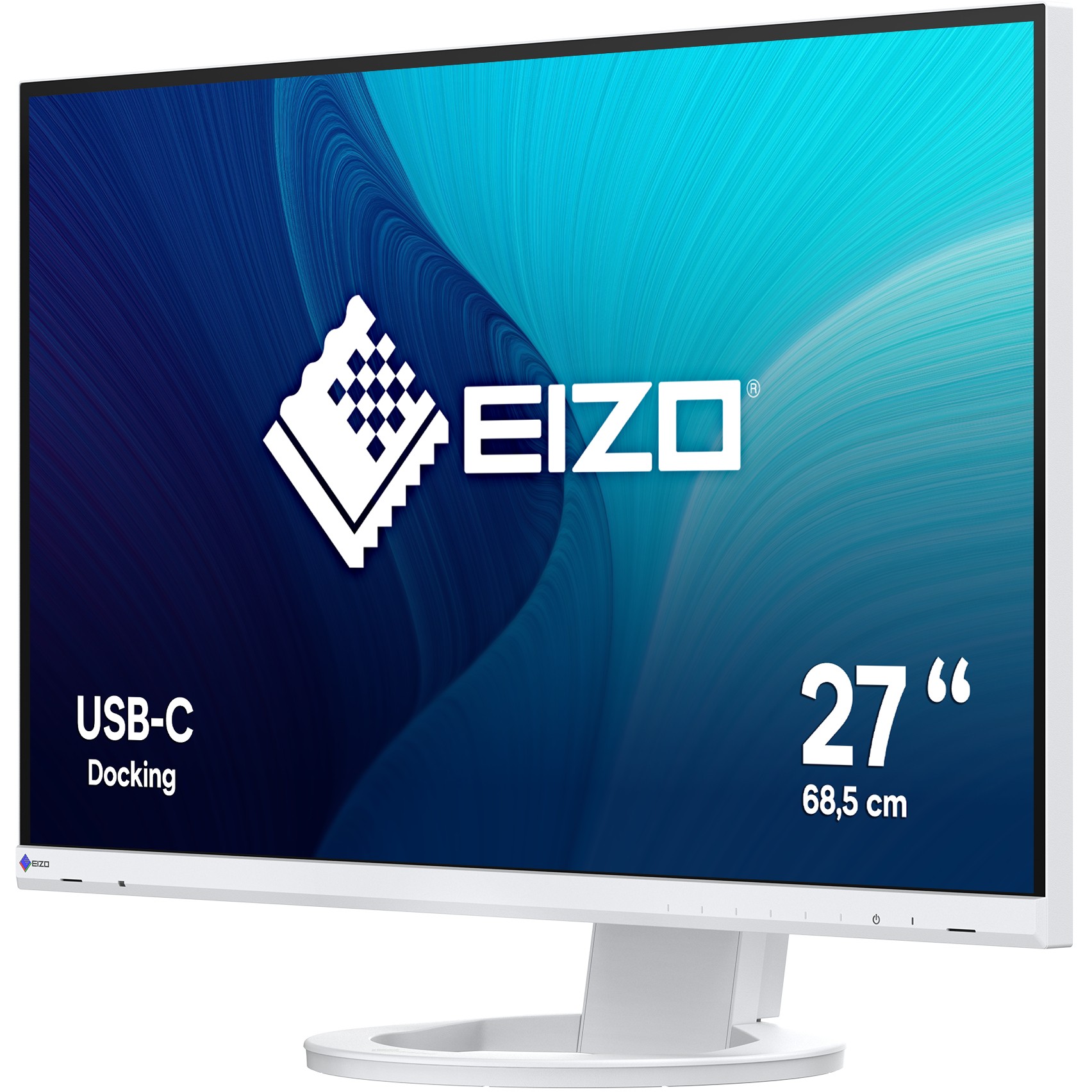 Monitor EIZO EV2720-WT / 27″ / QHD / IPS LCD / 16:9 / 60Hz / 5ms / HDMI + DP + USB‑C + USB Hub / E bardhë - Figura 2