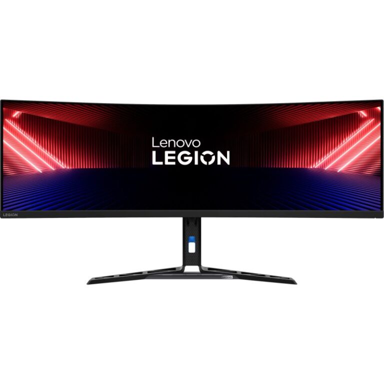 Monitor të Lakuar & UltraWide Lenovo Legion R45w-30 / 44.5" DQHD VA 170 Hz 1 ms MPRT Curved / DisplayPort, USB Type-A, USB Type-B / e zezë