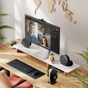 Monitor ALOGIC Clarity 32C4KPDW Pro Max / 32 Inch / 4K Ultra HD / 60Hz / 8MP Webcam / I zi/Hiri