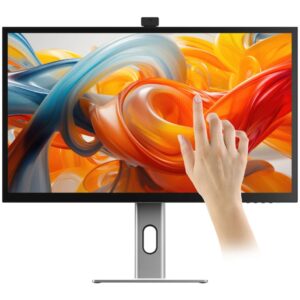 Monitor ALOGIC 32C4KPDWT / 32 Inch / 4K Ultra HD Touchscreen / 60Hz / 8MP Webcam / I zi/Hiri