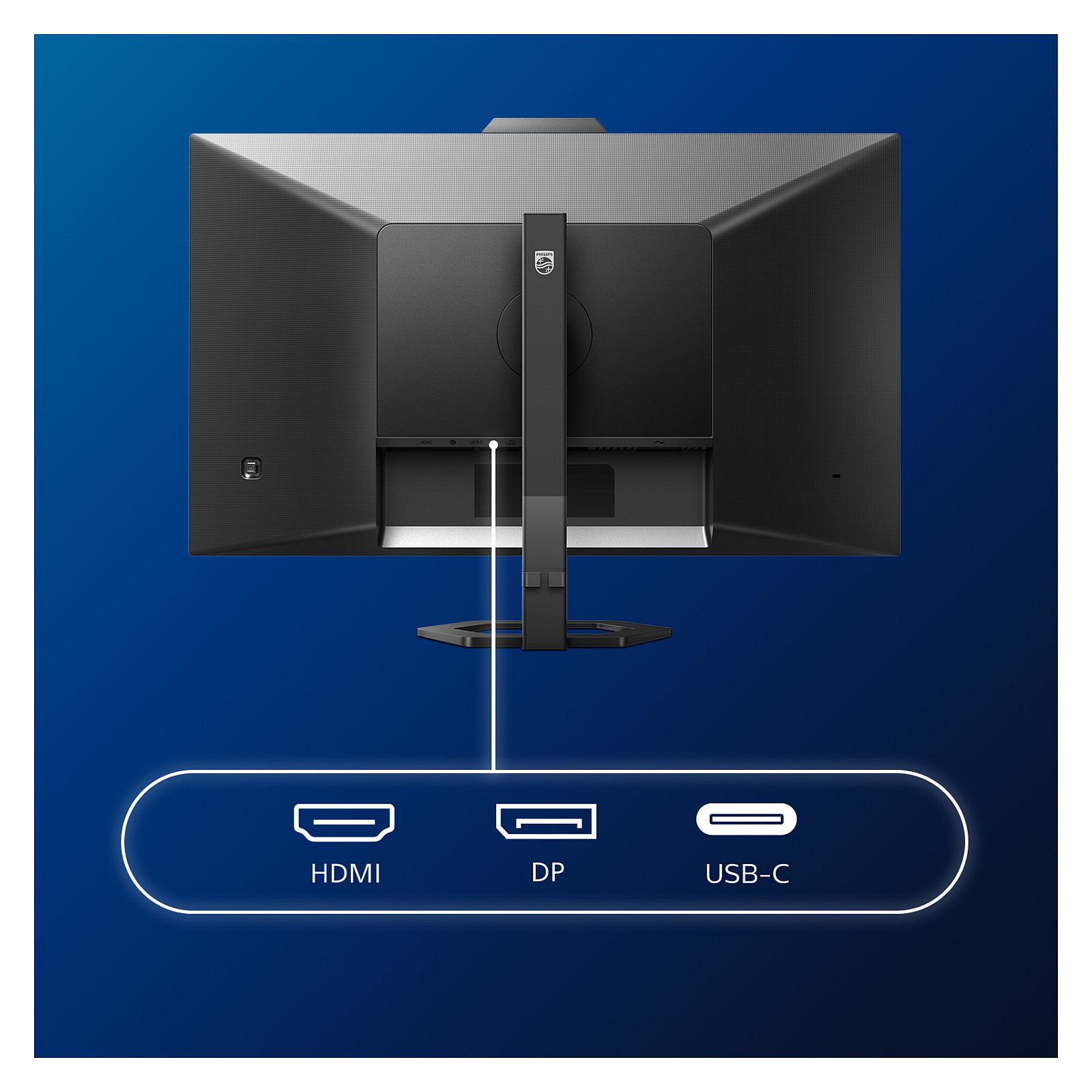 Monitor Philips 27E1N5600HE / 27"/ Quad HD LCD IPS / 75Hz / 4ms / USB-C+HDMI+DP - Zezë - Figura 5
