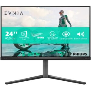 Monitor Philips 24M2N3200A / 23.8″ / FHD / IPS LCD / 16:9 / 180Hz / 1ms / HDMI + DP / E zezë + gri / AMD FreeSync Premium