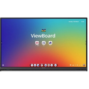 Monitor ViewSonic ViewBoard IFP7553 / 75″ / UHD 4K / IPS LCD / 16:9 / 60Hz / HDMI + VGA + DP + USB‑C / E zezë / 20‑point Touch /