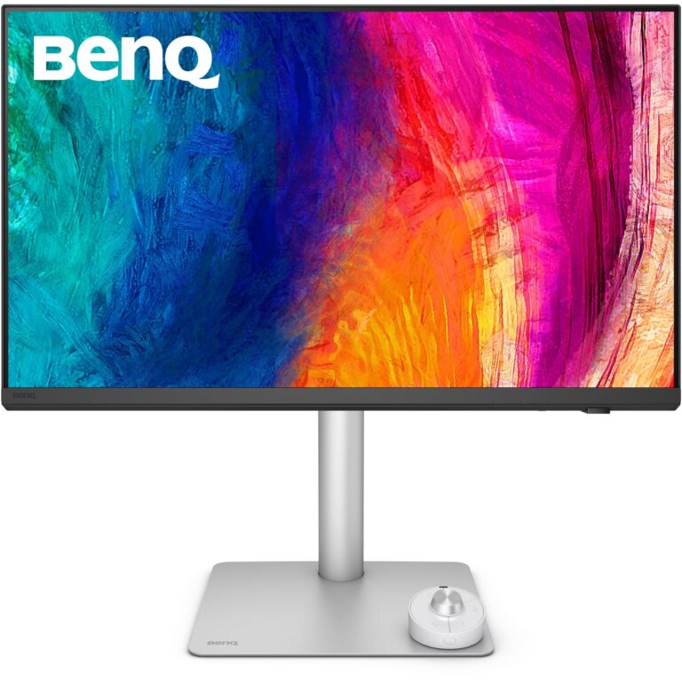 Monitor BenQ PD2730S / 27″ / 5K UHD / IPS LCD / 16:9 / 60Hz / 5ms / Thunderbolt 4 + HDMI + DP / E zezë / 218 PPI / 98% DCI‑P3