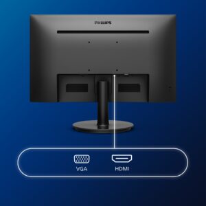Monitor Philips 271V8LA / 27″ / FHD / VA LCD / 16:9 / 75Hz / 4ms / HDMI + VGA + Audio Out / E zezë / LowBlue Mode + Flicker-Free