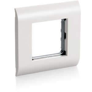 Aksesorë për rrjet Equip / Flush Mount Faceplate French Modular / 45x45 mm