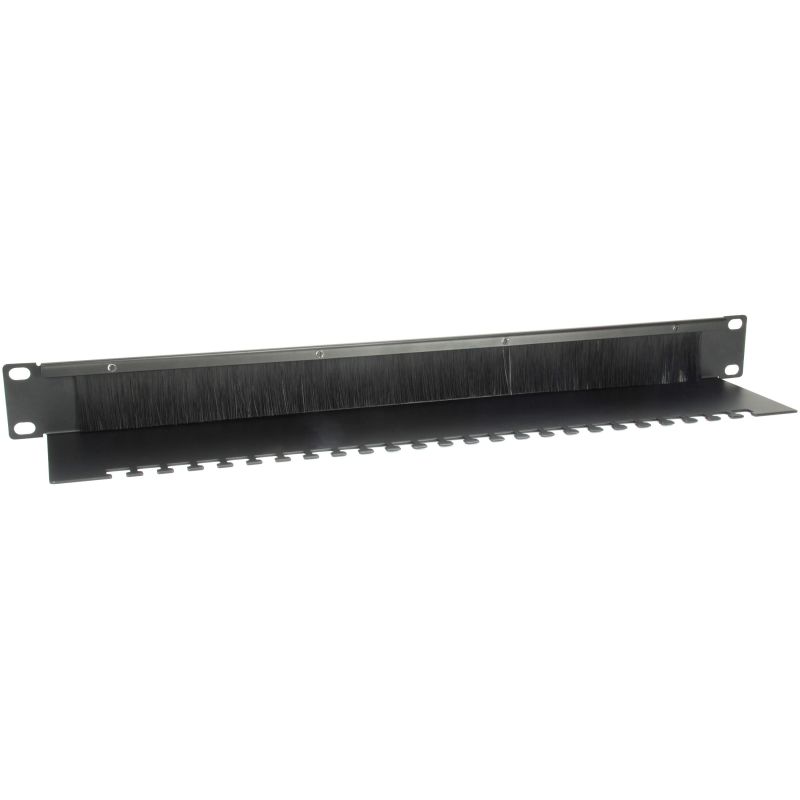 Aksesorë Rack / 19" Cable Entry Panel / 1U / Brush Insert - Zezë - Figura 2
