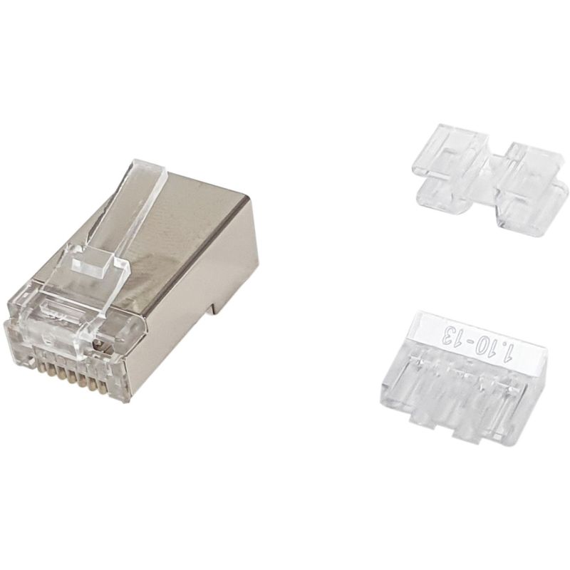 Aksesorë për rrjet Equip Plug / Cat6A / RJ45 / 100 Stk / Shielded
