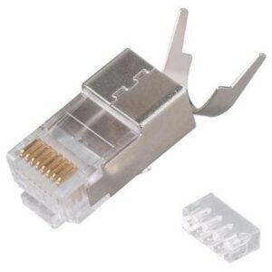 Aksesorë për rrjet Equip Plug / Cat8 / RJ45 / Shielded / 50er Set - Gri
