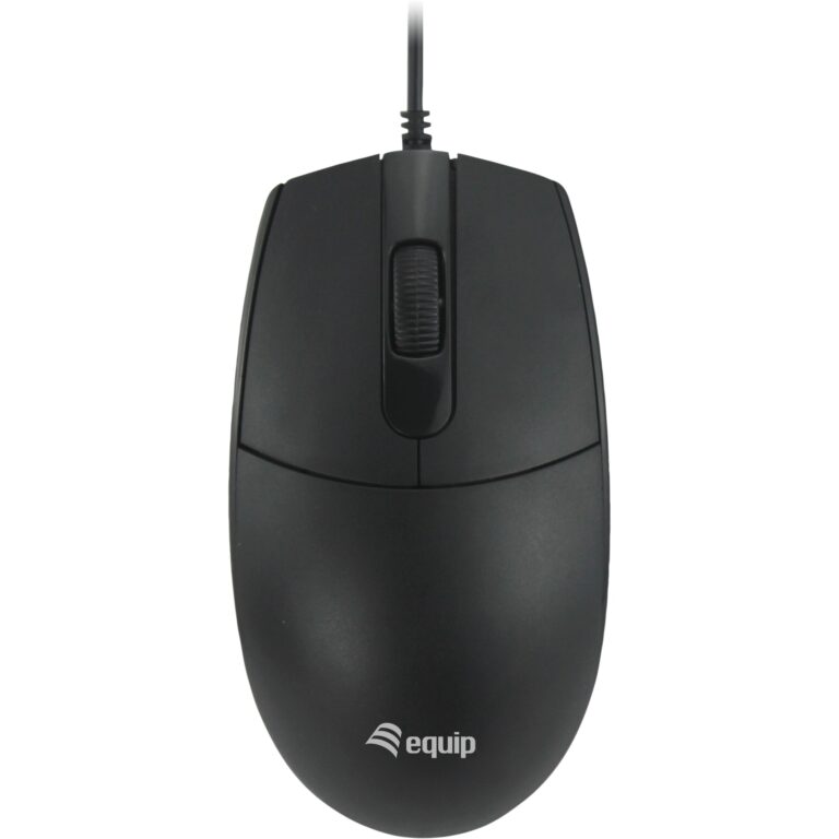 Maus me Kabllo / Equip / Optik / USB-A / Silent / 1.5 m / Zezë