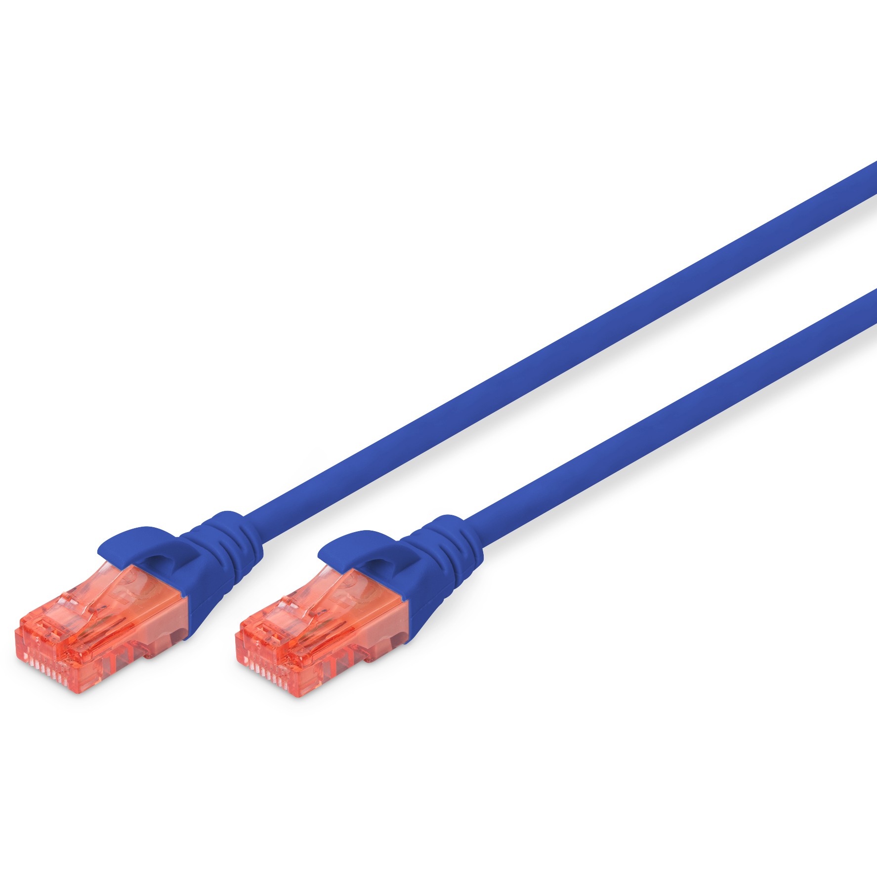 Kabllo për Rrjet DIGITUS Patch Cable / Cat6 / U/UTP / LSZH / 0.25m - Blu
