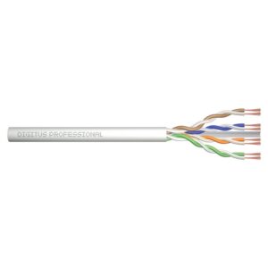 Kabllo për rrjet / DIGITUS / CAT 6A / U / UTP / Twisted Pair / 305 m - Gri