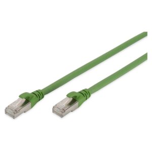 Kabllo për Rrjet DIGITUS Patch Cable Cat6A S/FTP / PUR (TPU) / 3m - Gri