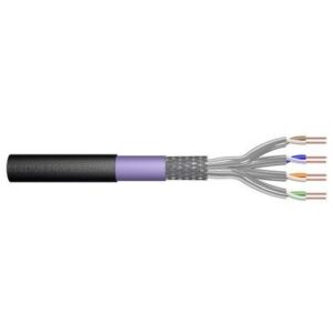 Kabllo për rrjet DIGITUS CAT.7 S/FTP Direct Burial Cable / Simplex / PE / 500m – Gri