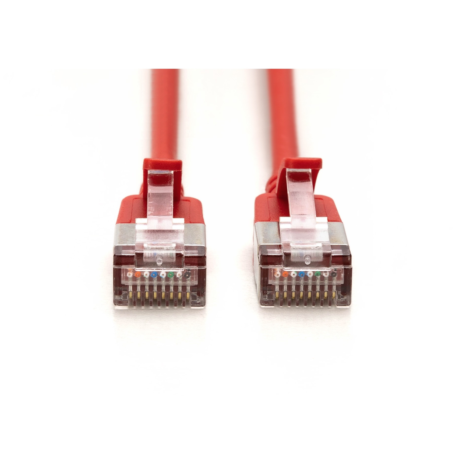 Kabllo për Rrjet DIGITUS CAT.6A F/FTP Slim Patch Cable 0.50m - Kuqe - Figura 4