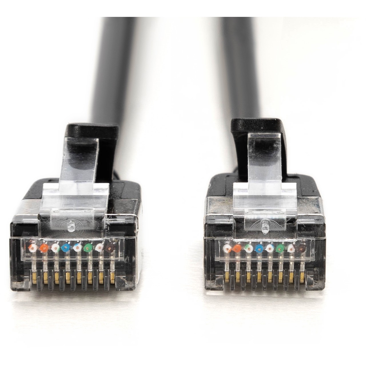 Kabllo për Rrjet DIGITUS CAT.6A F/FTP Slim Patch Cable 0.50m - Zezë - Figura 4