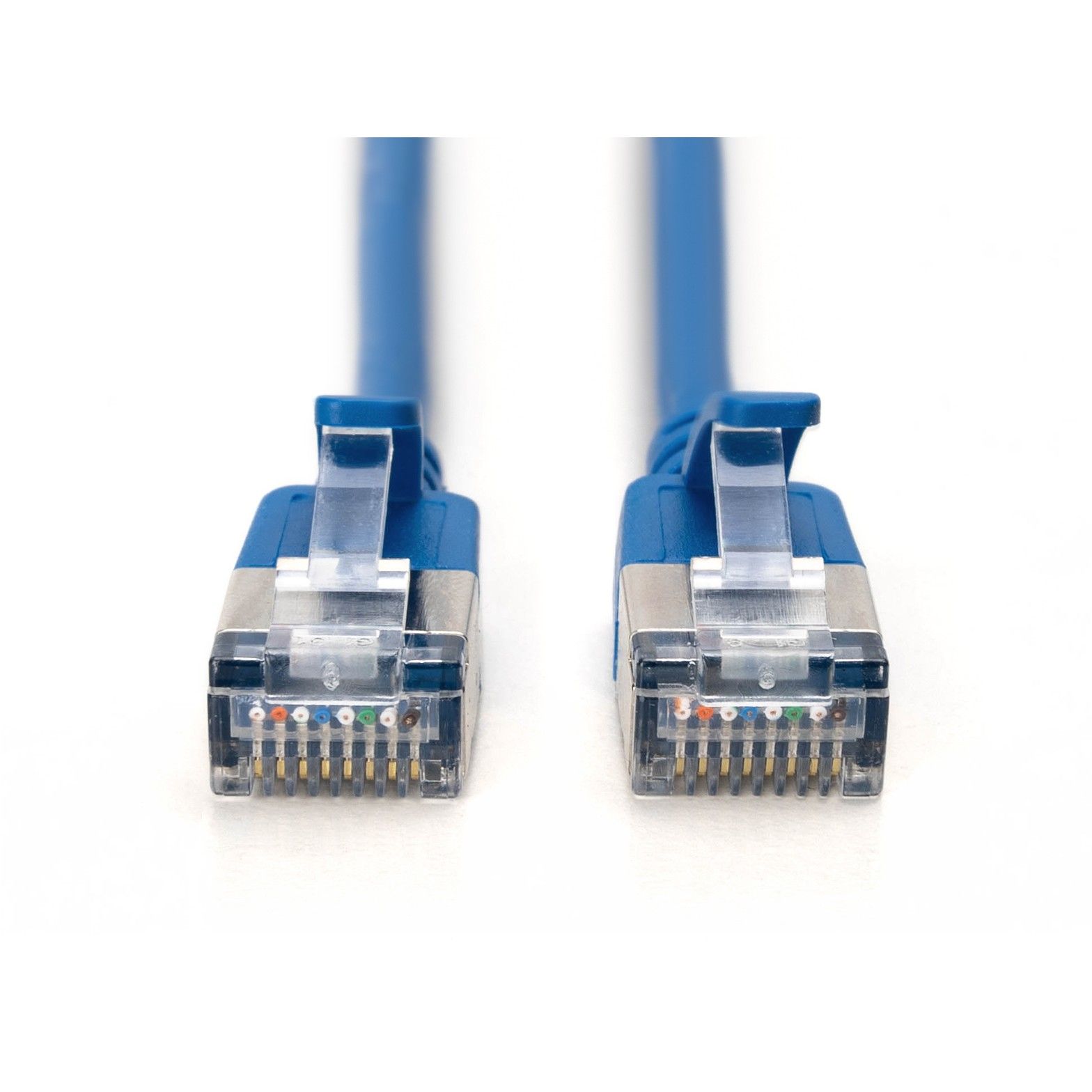 Kabllo për Rrjet DIGITUS Patch Cable Cat6A F/FTP Slim / 5.00m / Polybag - Blu - Figura 2