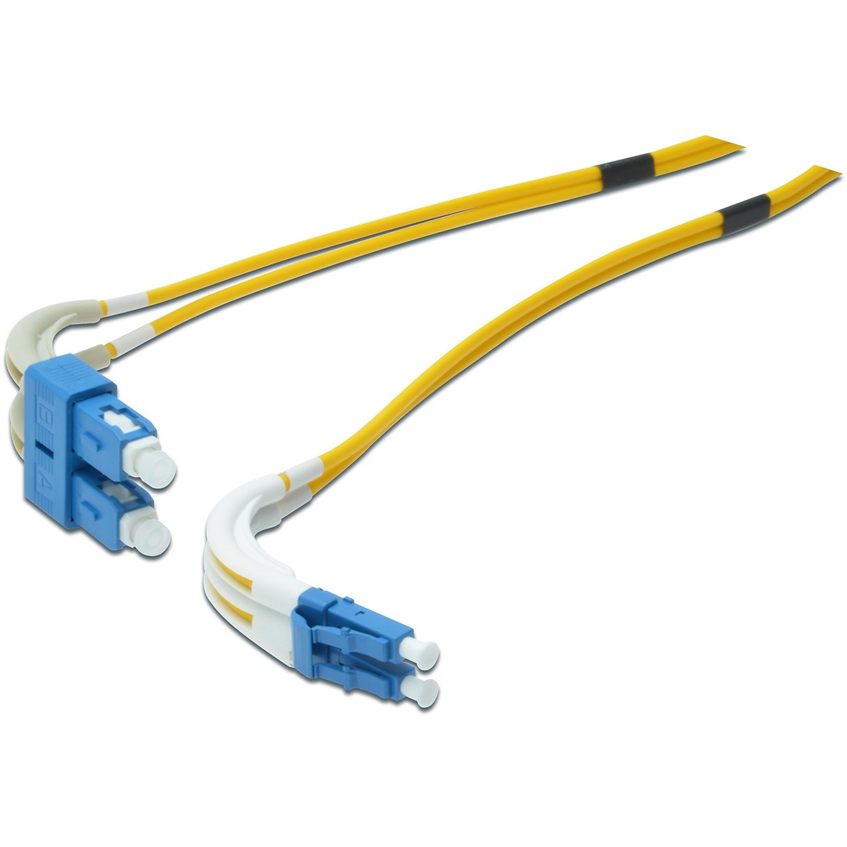 Kabllo për Rrjet DIGITUS LWL Patch Cable LC → SC 1.00m Singlemode Duplex OS2 - Figura 4