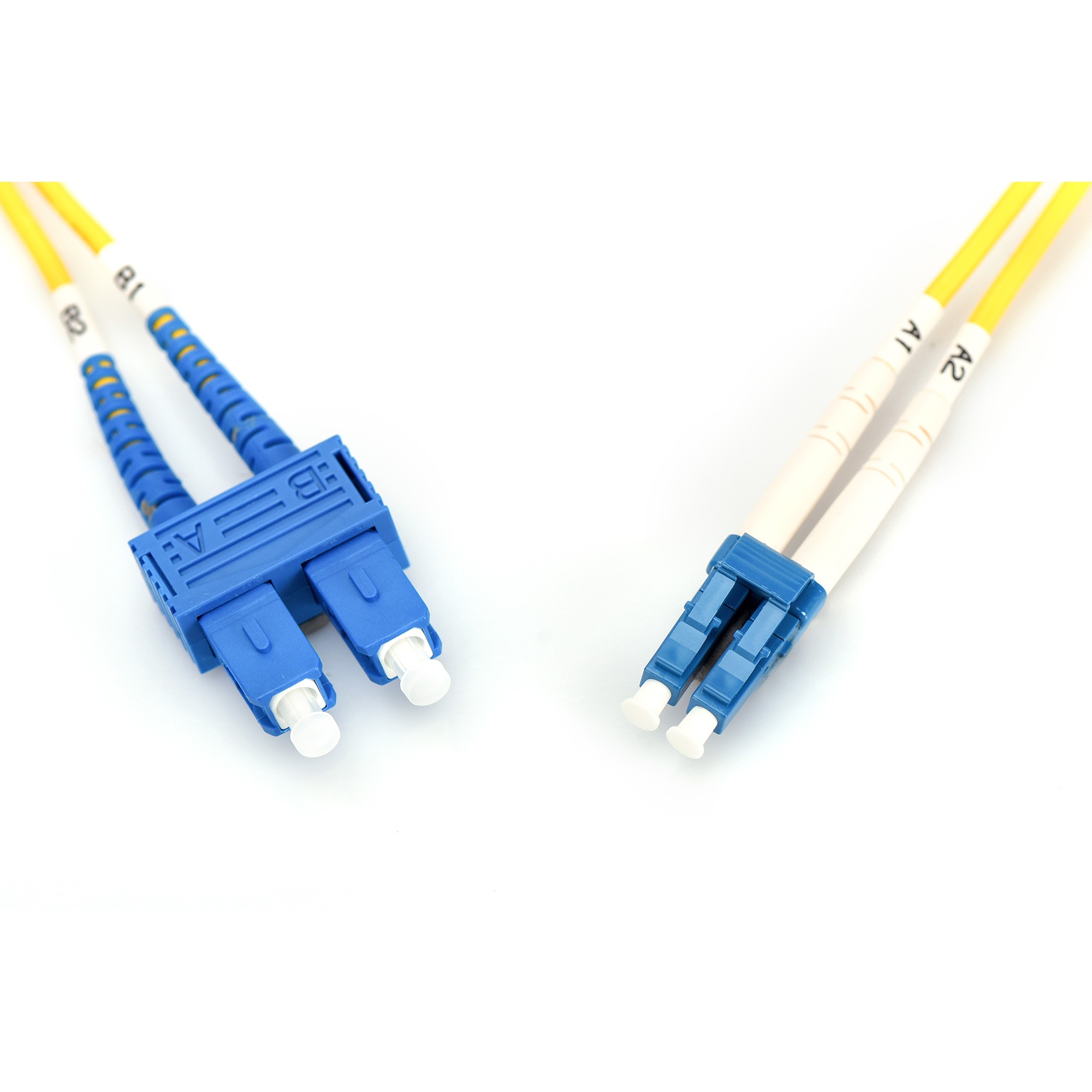 Kabllo për Rrjet DIGITUS LWL Patch Cable LC → SC 1.00m Singlemode Duplex OS2 - Figura 5