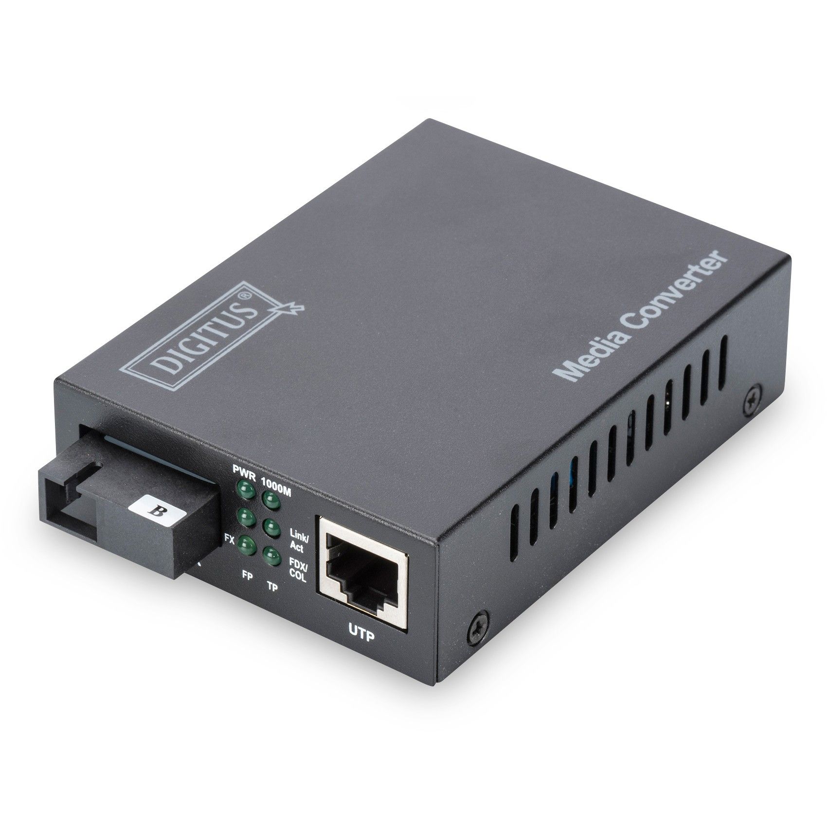 Aksesorë për Rrjet DIGITUS Bidirectional Gigabit Media Converter / RJ45–SC / Polybag
