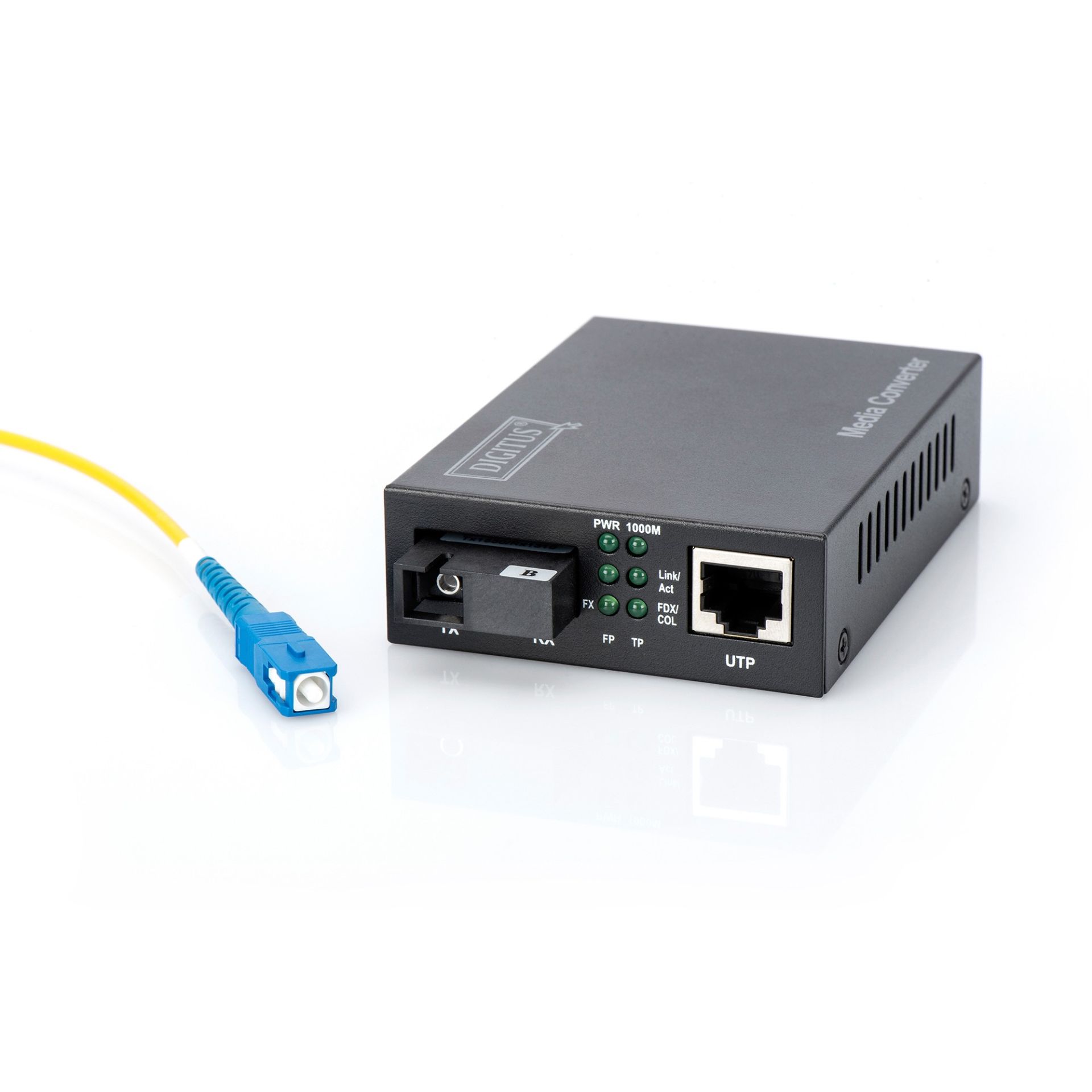 Aksesorë për Rrjet DIGITUS Bidirectional Gigabit Media Converter / RJ45–SC / Polybag - Figura 2