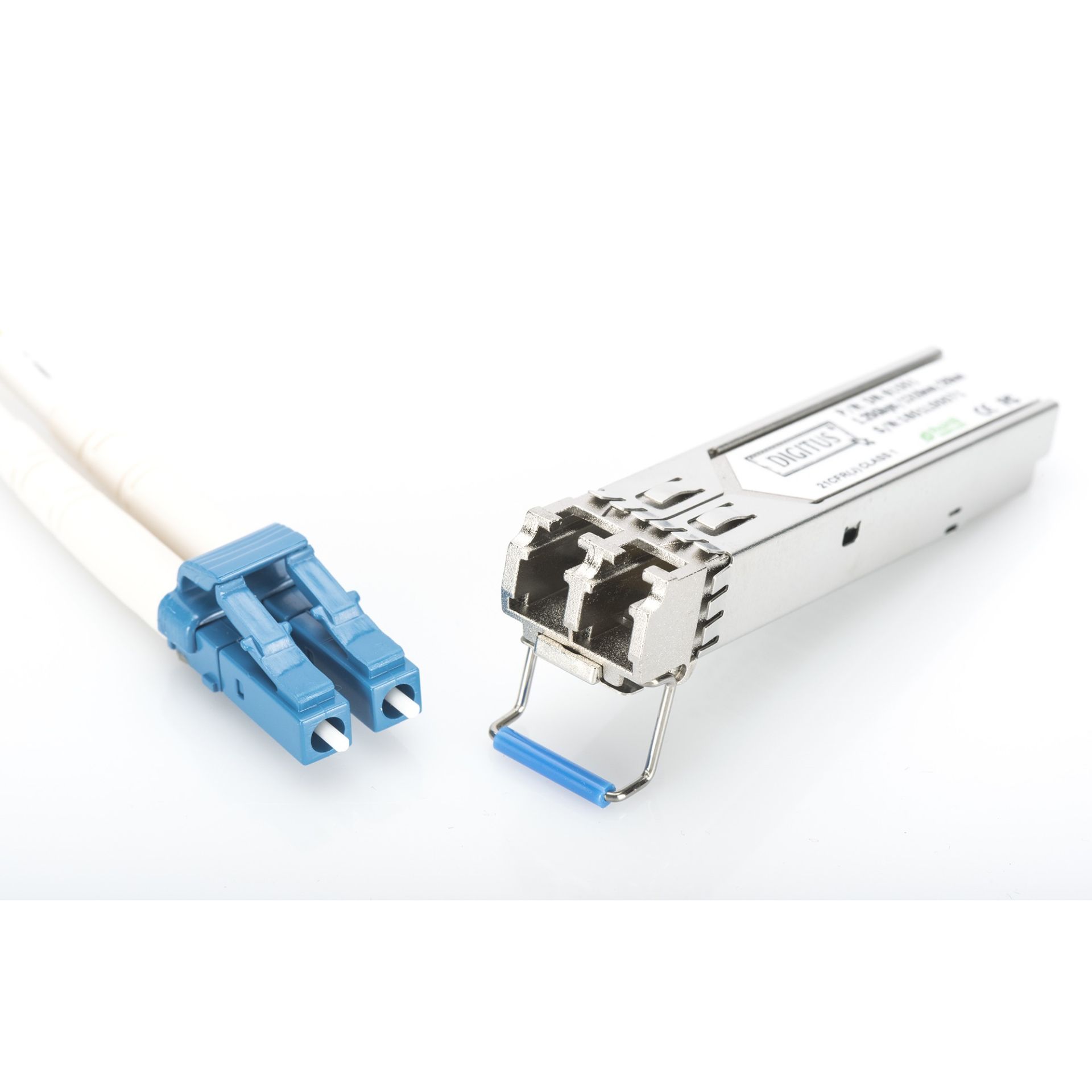 Aksesorë për Rrjet DIGITUS Fiber Optic Adapter LC Duplex / Singlemode / SFP Module / 1.25Gbps / Polybag - Figura 2