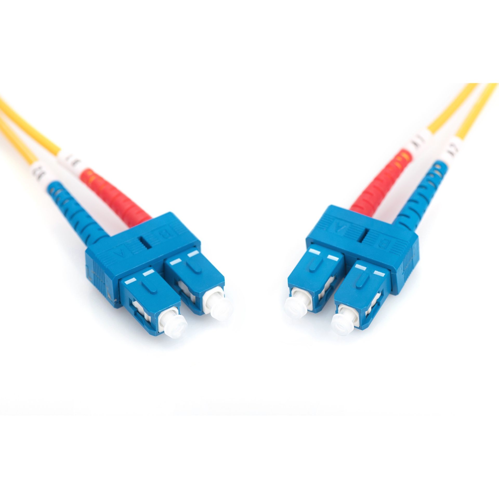 Kabllo për Rrjet DIGITUS Fiber Optic Patch Cable SC–SC / 1.00m / Singlemode Duplex OS2 / Polybag - Figura 4