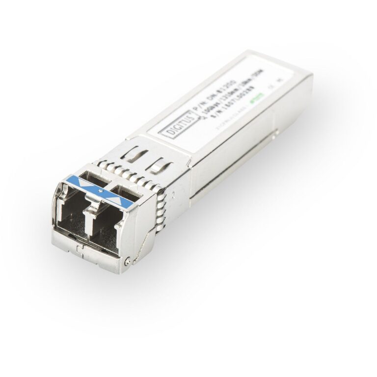 Aksesorë për Rrjet DIGITUS Mini GBIC (SFP) Module / 10 Gbps / 0.3km / DDM Function / Polybag