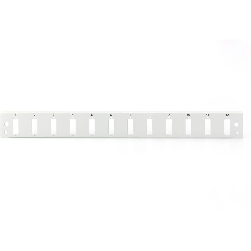 Aksesorë për Rrjet DIGITUS LWL Splice Box Front Panel 1U 12xSC Duplex Quick-Mount