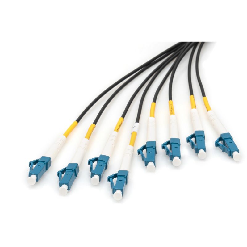 Kabllo optike DIGITUS / Patch Cable / LC-UPC / OS2 / Singlemode / 100m / 8 Fibers - Figura 4