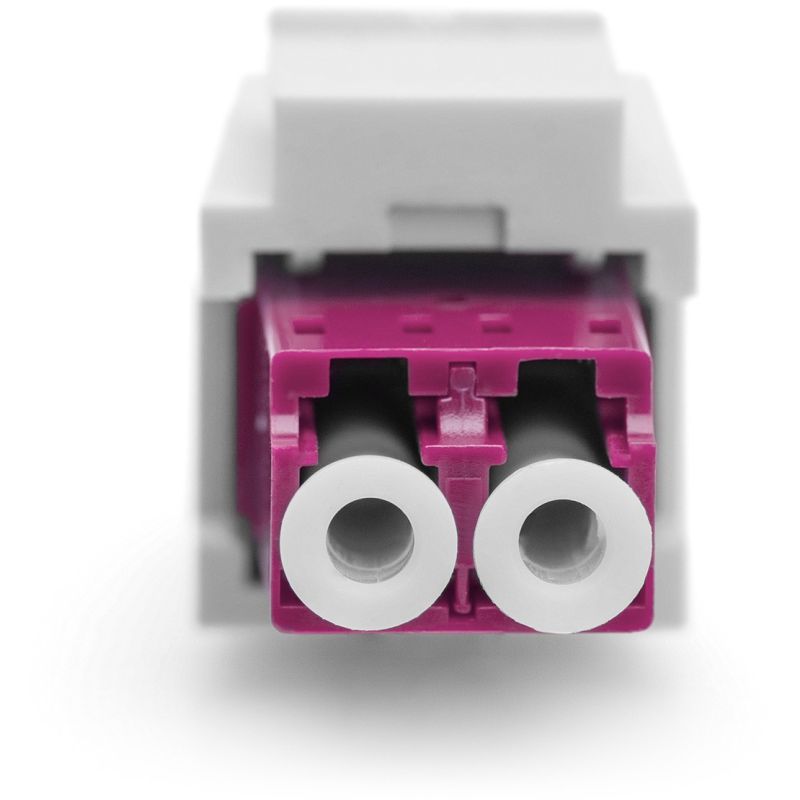 Aksesorë optik DIGITUS / Adapter / LC-LC / OM4 / Multimode / Duplex / Keystone Modul - Figura 4