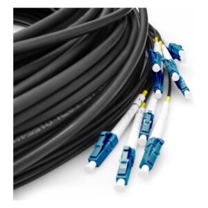 Kabllo për Rrjet DIGITUS LWL Patch Cable LC‑UPC / OS2 / 100m / 12 Pre‑terminated 7