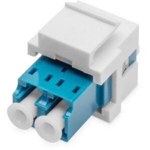 Aksesorë optik DIGITUS / Adapter / LC-LC / OS2 / Singlemode / Duplex / Keystone Module