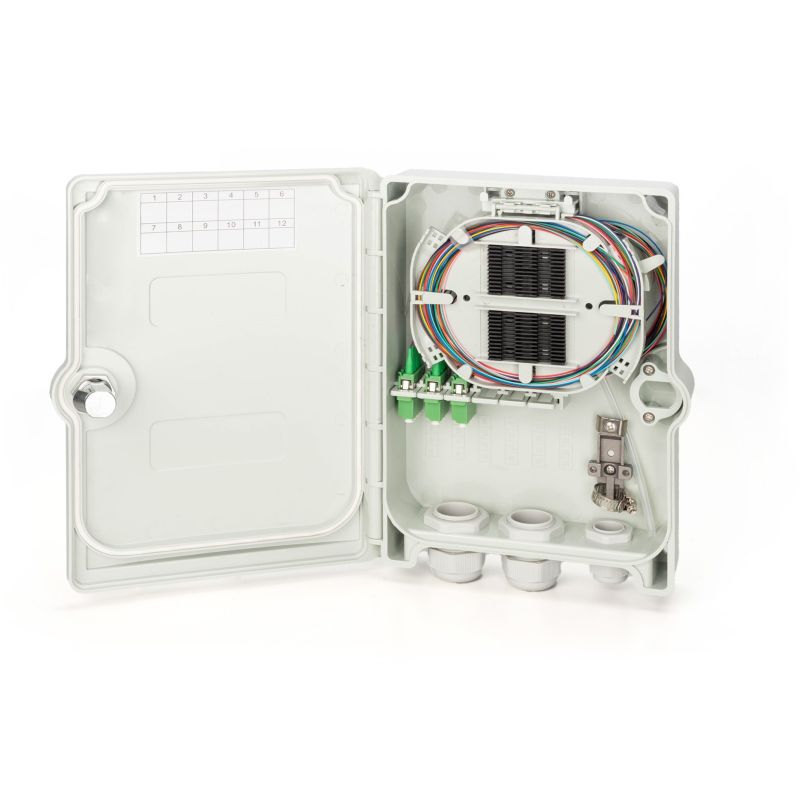 Aksesorë DIGITUS / FTTH Box / OS2 / Singlemode / 12 Fibers / LC-APC - Figura 5