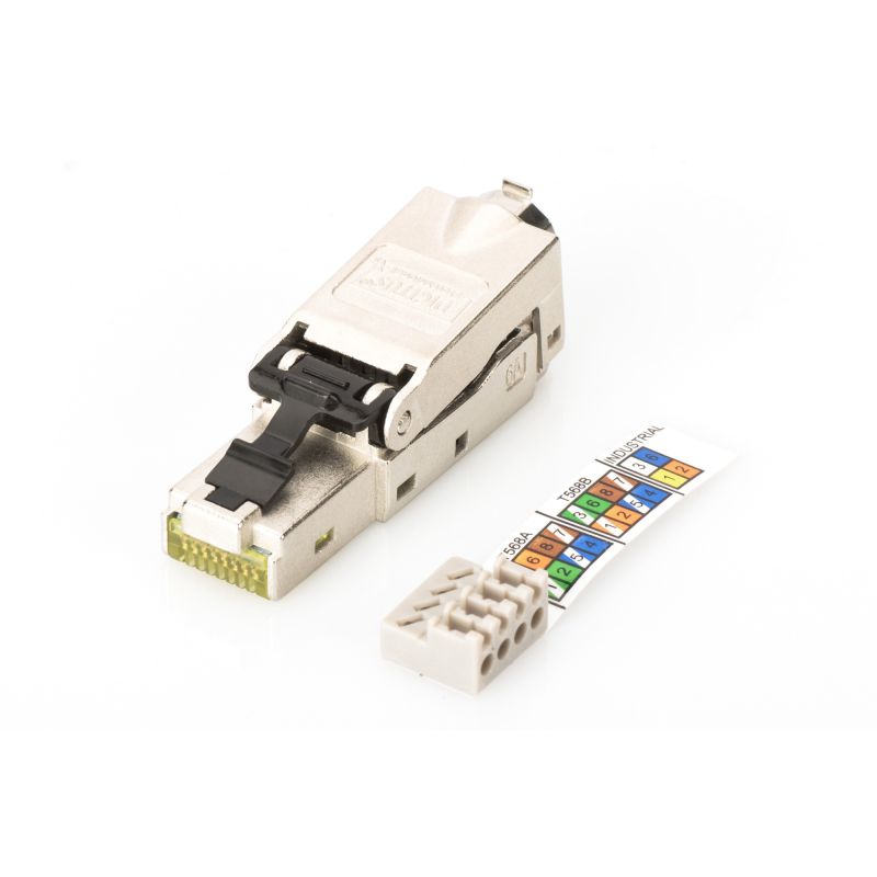 Aksesorë për Rrjet DIGITUS RJ45 Plug CAT.6A / for field assembly