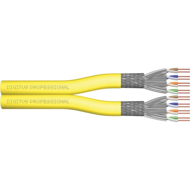 Kabllo për Rrjet DIGITUS CAT 7A S/FTP Installation Cable / 100m Duplex / Dca-s1a d1 a1 Rated